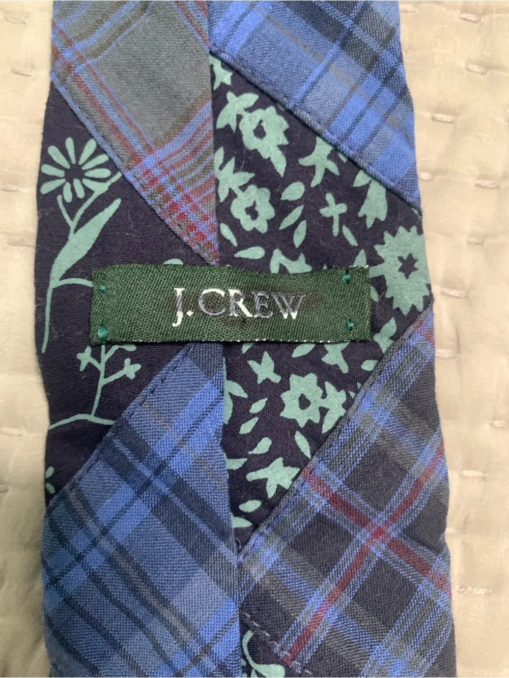 J. Crew patchwork narrow